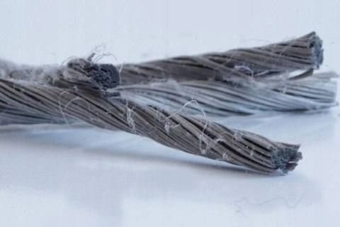 Włókna włókno POLIMEROWE rozproszone zbrojenie do betonu posadzek 4 kg